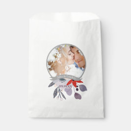 パープルレッド赤面ピンクフローラリース結婚ズ フェイバーバッグ