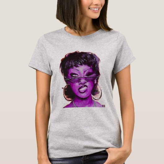 パープルレディー Tシャツ (正面)