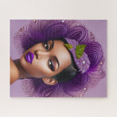 パープルレディ ジグソーパズル (横)