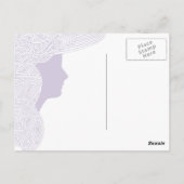 パープルレディ ポストカード (裏面)