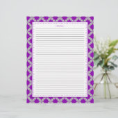 パープルレトロスター追加レシピページ (スタンド正面)