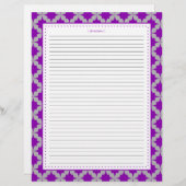 パープルレトロスター追加レシピページ (正面/裏面)