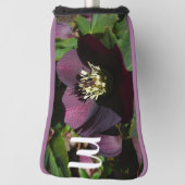 パープルレンテンバライースターフラワー ゴルフヘッドカバー (回転90)