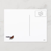 パープルレンテンバライースターフラワー シーズンポストカード (裏面)