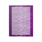 パープルレーシングフレイムス ノートパッド (回転)