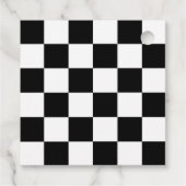 パープルレースカー |子供の誕生日パーティー フェイバータグ (裏面)