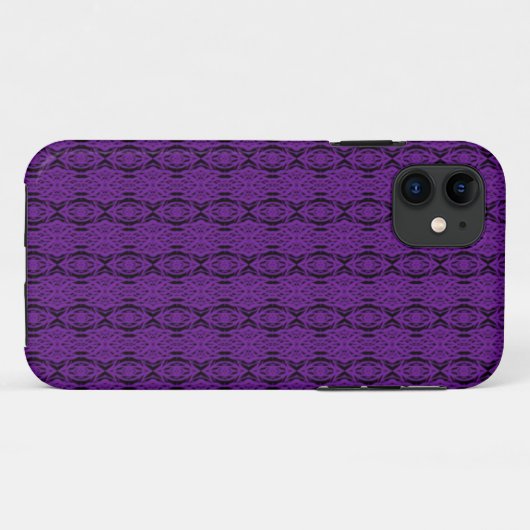 パープルレースiPhone 5ケースケース Case-Mate iPhoneケース (裏面(横))