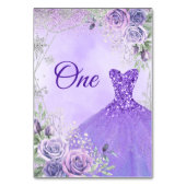 パープルロイヤルクリスマスプリンセスキンセアニラ テーブルナンバー (裏面)