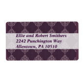 パープルロイヤル ラベル (正面)