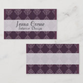 パープルロイヤル 名刺 (正面/裏面)