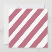 パープルロックスターロックバイバイベビーシャワー招待状 招待状 (裏面)