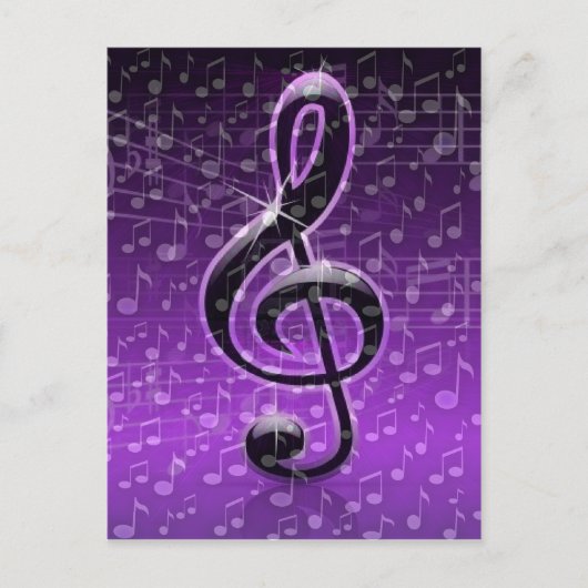 パープルロック!_ ポストカード (正面)