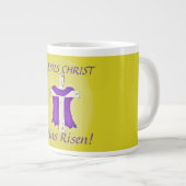 パープルロブオンクロス ジャンボコーヒーマグカップ (正面右)