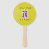 パープルロブオンクロス ハンドファン (正面)