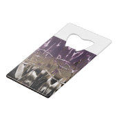 パープルロポップ・アートのイアル クレジットカード栓抜き (裏面アングル)