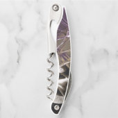 パープルロポップ・アートのイアル ソムリエナイフ (正面)