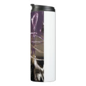 パープルロポップ・アートのイアル タンブラー (回転右)