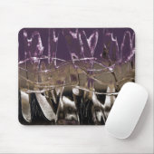 パープルロポップ・アートのイアル マウスパッド (マウス)