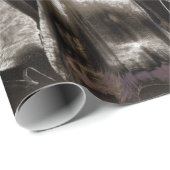 パープルロポップ・アートのイアル ラッピングペーパー (ロールコーナー)