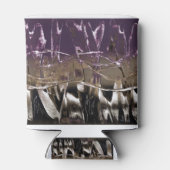 パープルロポップ・アートのイアル 缶クーラー (裏面)