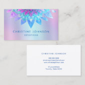 パープルロータスロゴ 名刺 (正面/裏面)