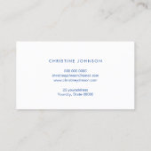 パープルロータスロゴ 名刺 (裏面)