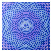 パープルロータス花瞑想ホイールOM タイル (正面)
