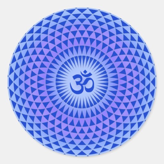 パープルロータス花瞑想ホイールOM ラウンドシール (正面)