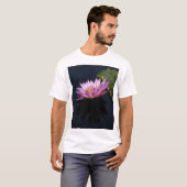 パープルロータス ウォーターリリー Tシャツ (正面フル)