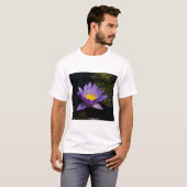 パープルロータス ウォーターリリー Tシャツ (正面フル)