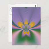 パープルロータス ポストカード (正面/裏面)