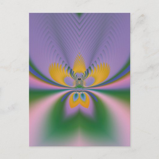 パープルロータス ポストカード (正面)