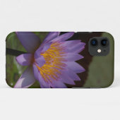 パープルロータス《植物》スイレンケースメイトiPhoneケース Case-Mate iPhoneケース (裏面(横))