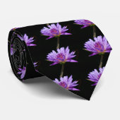 パープルロータス《植物》スイレンタイ ネクタイ (ロール)