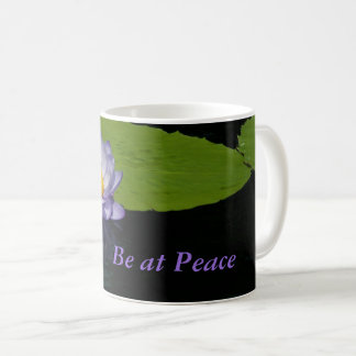 パープルロータス《植物》スイレン コーヒーマグカップ