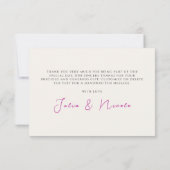 パープルワイルドトランペットつる植物フラワーガーデン結婚ズ (裏面)