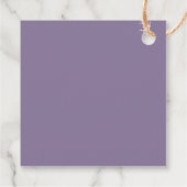 パープルワイルドフラワーリースベビーイン開花 フェイバータグ (裏面)