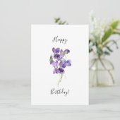 パープルヴァイオレットハッピーバースデー (スタンド正面)