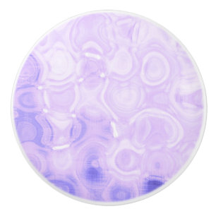 パープルヴィンテージレトログラマーファッションサークルアート セラミックノブ