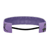 パープル体操ギムナスト跳躍とヴォールトヘッドバンド アスレチックヘッドバンド (裏面)