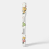 パープル先生スクールナンバー柄  Case-Mate iPhoneケース (裏面 / 右)