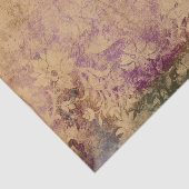 パープル動揺してダマスクヴィンテージ 薄葉紙 (詳細)