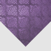 パープル動揺してダマスク 薄葉紙 (詳細)