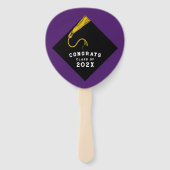 パープル卒業 ハンドファン (裏面)