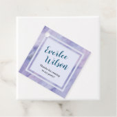 パープル大理石縁ど フェイバータグ (インサイチュ)