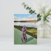 パープル女神ザリバー ポストカード (スタンド正面)