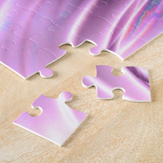 パープル威厳のあるエンジェルパズル ジグソーパズル (側面)