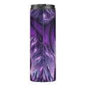 パープル威厳のあるドラゴンのスカルパイル タンブラー (裏面)