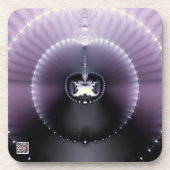 パープル宇宙 コースター (正面)