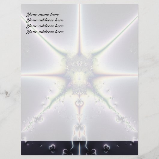 パープル宇宙 レターヘッド (正面)